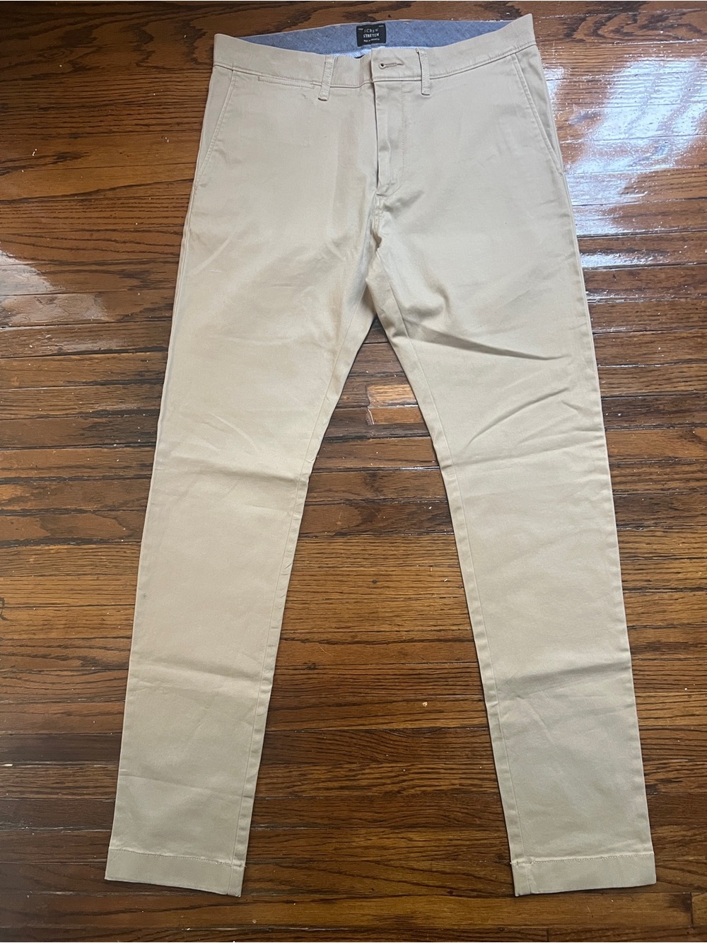 J. Crew Men's Slim Chinos in Khaki